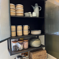 Glass wall display cabinet range uk