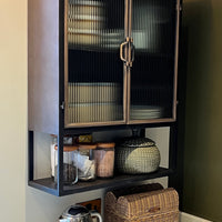 Kitchen wall display cabinet range