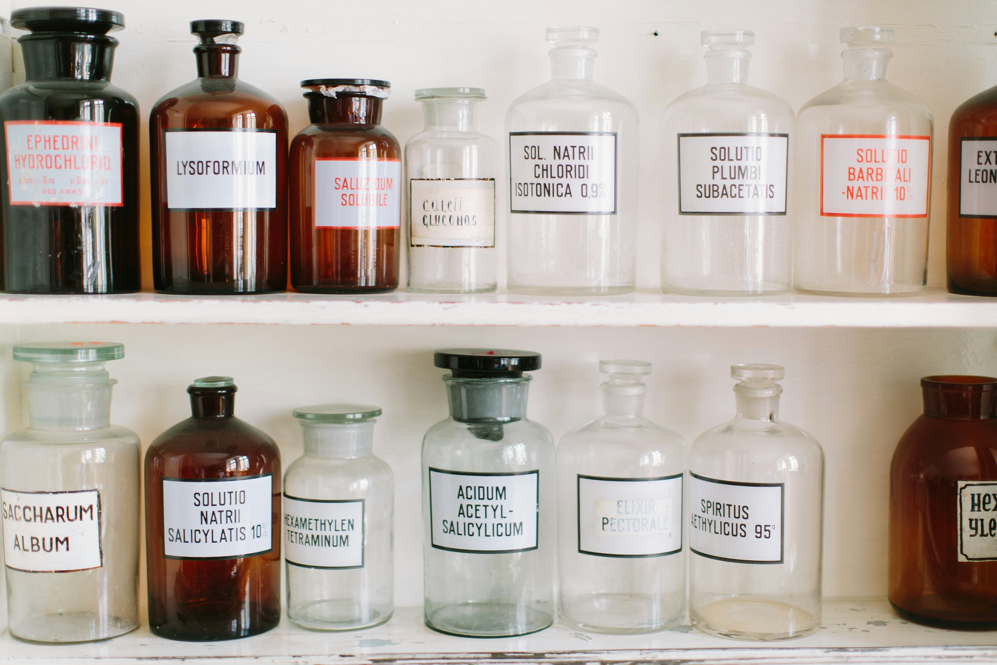 Storage ideas stolen from the pharmacy