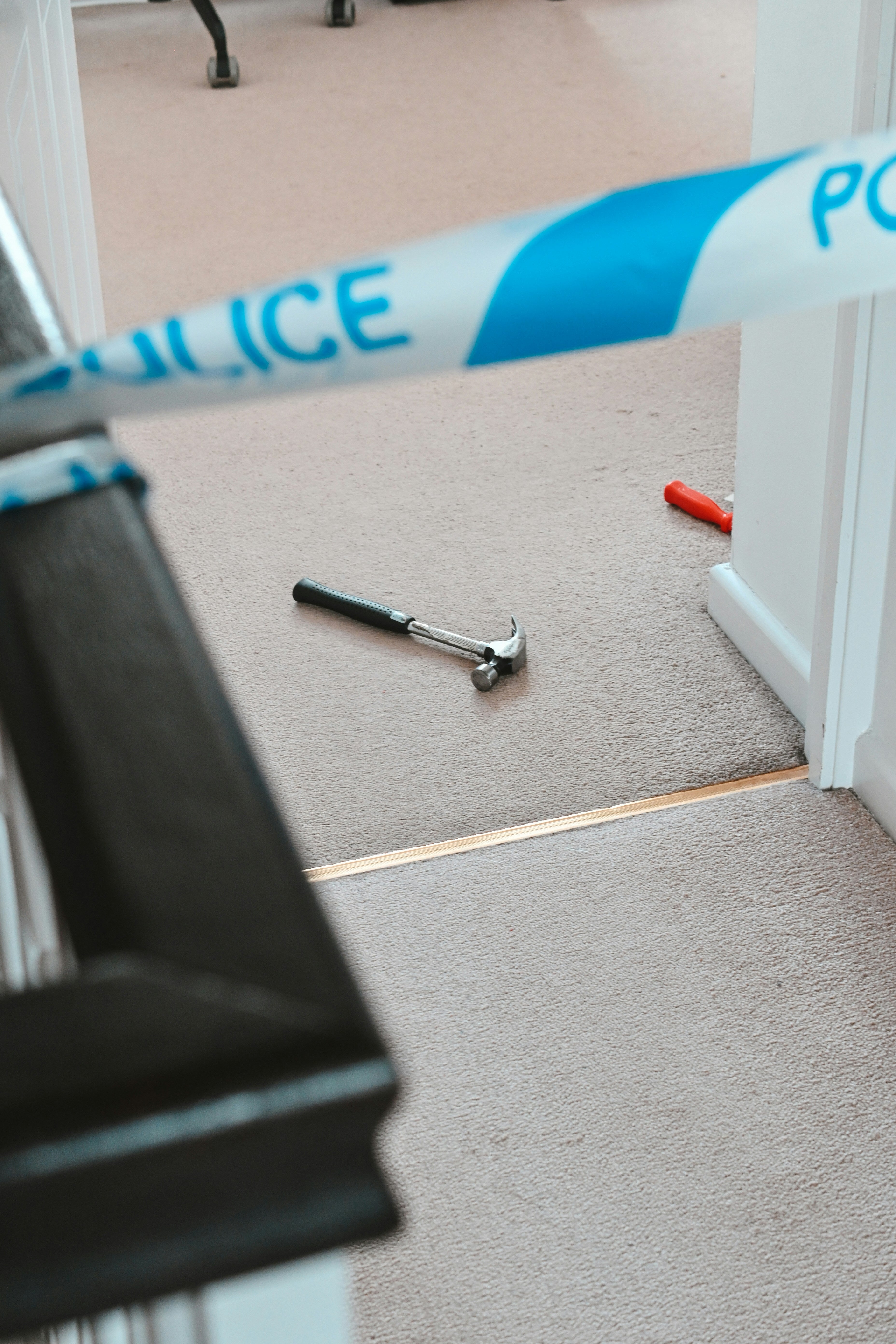 We deliver the furniture. Then we remove the evidence.