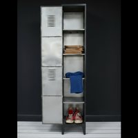 Tall metal storage locker - Elderflower Lane