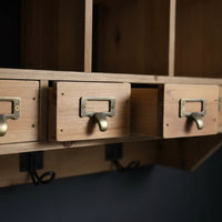 rustic wall drawer cabinet - Elderflower Lane