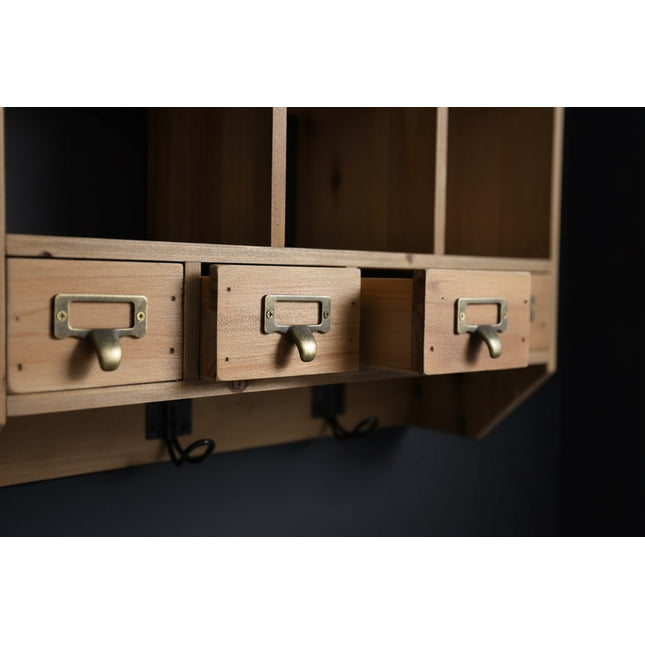 rustic wall drawer cabinet - Elderflower Lane