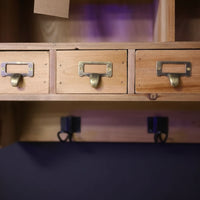 Rustic wood wall cabinet- Elderflower Lane