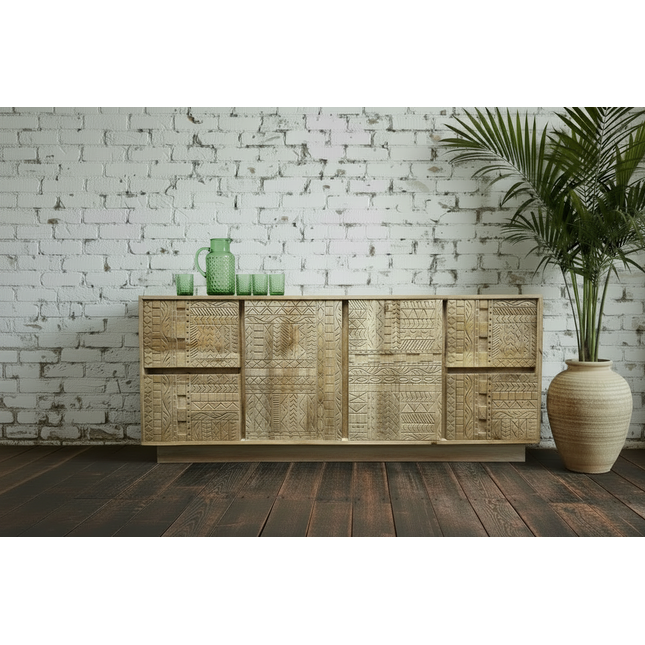 Rustic wood big sideboard - Elderflower Lane UK