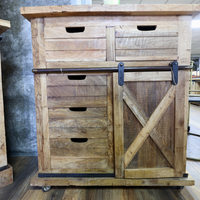Rustic wood & iron furniture range uk
