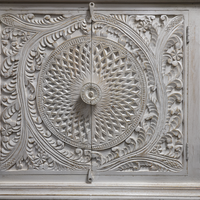 Artisan carved white sideboard uk