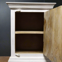 Whitewashed home storage cabinet range uk