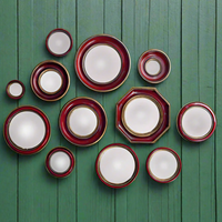 Convex mirror decorative set
