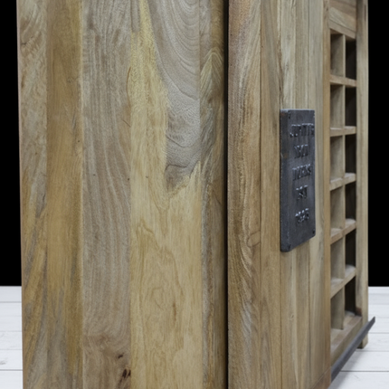 Rustic wine rack UK  - Elderflower Lane