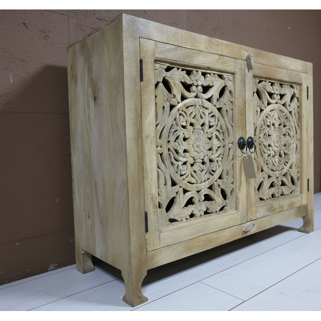 Ornate carved wood furniture range - Elderflower Lane