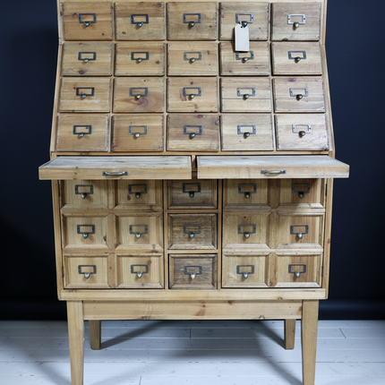 Rustic wood home organisation cabinet range UK - Elderflower Lane