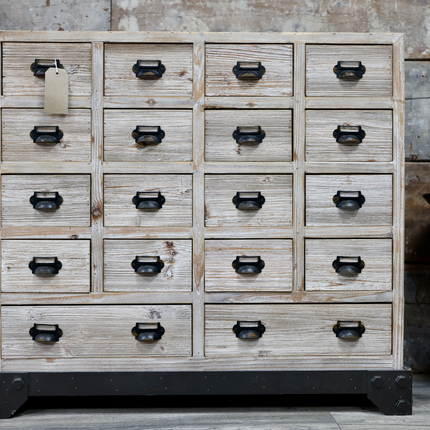 Multi drawer wood storage cabinet range - Elderflower Lane UK