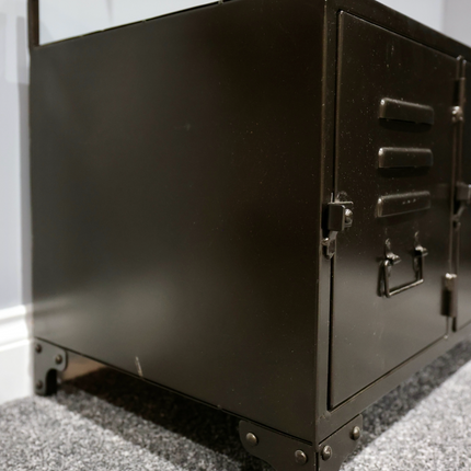 Metal storage locker UK - Elderflower Lane