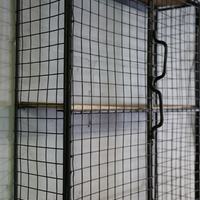 Metal wire wall cabinet - Elderflower Lane