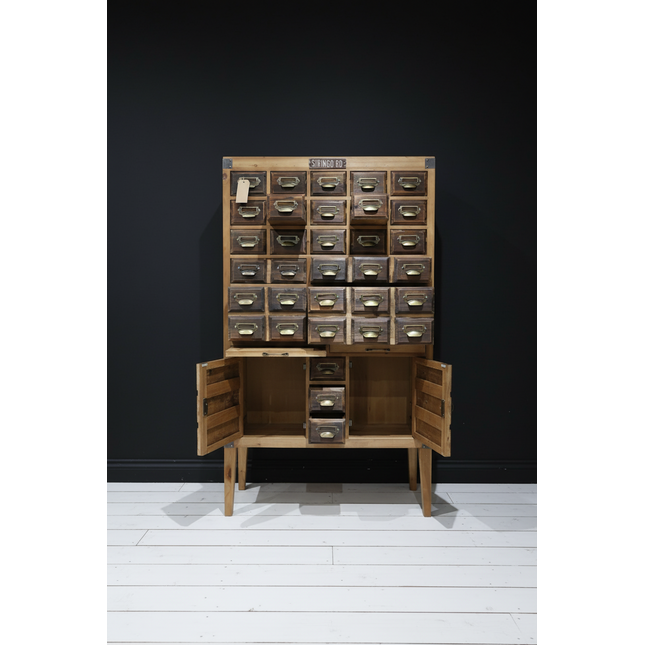Large Apothecary home storage cabinet