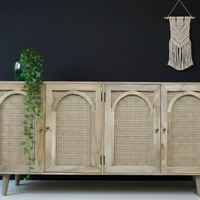 Big wood & rattan sideboard range - Elderflower Lane