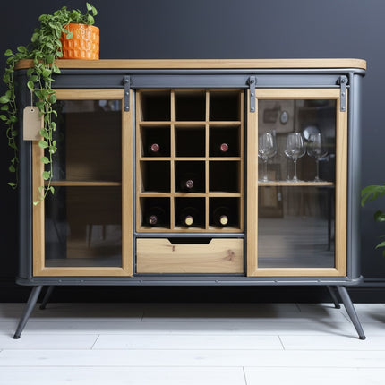 Metal Drinks cabinet  UK-  Elderflower Lane