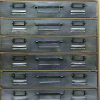 Metal filing cabinet with 10 drawers - Elderflower Lane UK