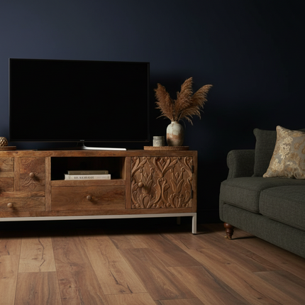 Wide screen tv storage cabinet - Elderflower Lane UK