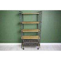 Industrial rustic home shelving range uk