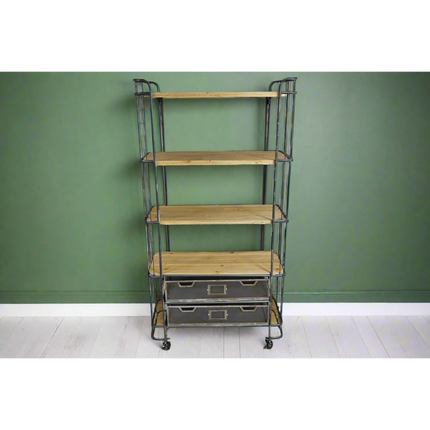 Industrial rustic home shelving range uk