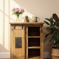 Rustic wood small sideboard UK- Elderflower Lane