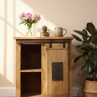 Rustic wood storage cabinet UK - Elderflower Lane