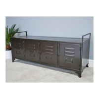 4 door metal Industrial locker storage cabinet