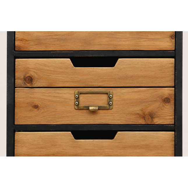 Rustic wood chest of drawers - Elderflower Lane