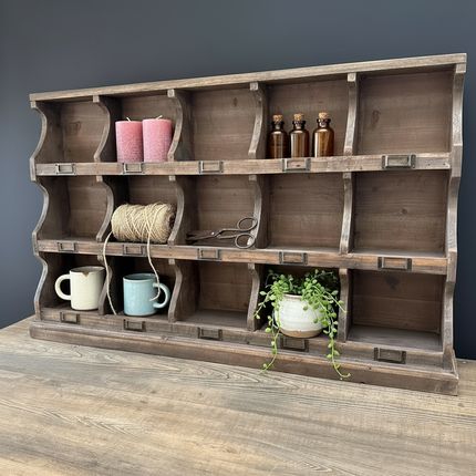 Cubby hole wall storage cabinet uk - Elderflower Lane UK