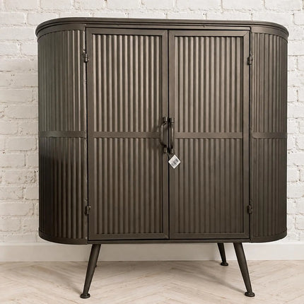 Industrial metal storage cabinet - Elderflower Lane