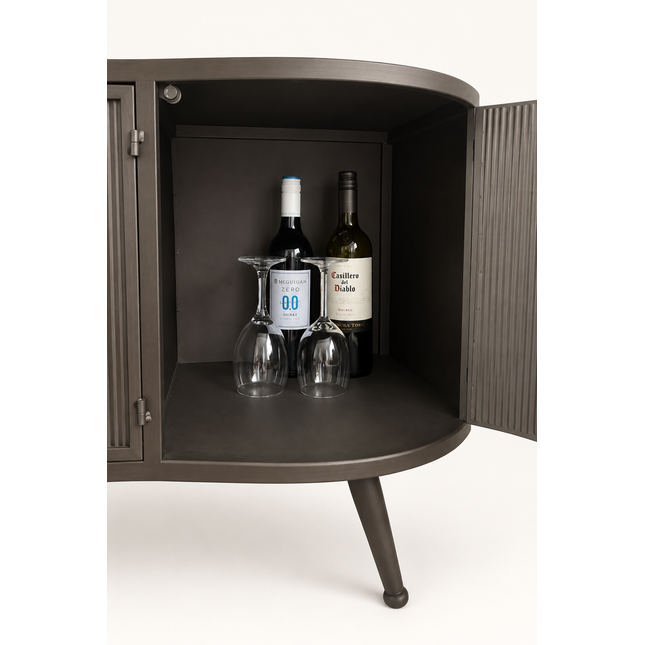 Metal home storage cabinet - Elderflower Lane