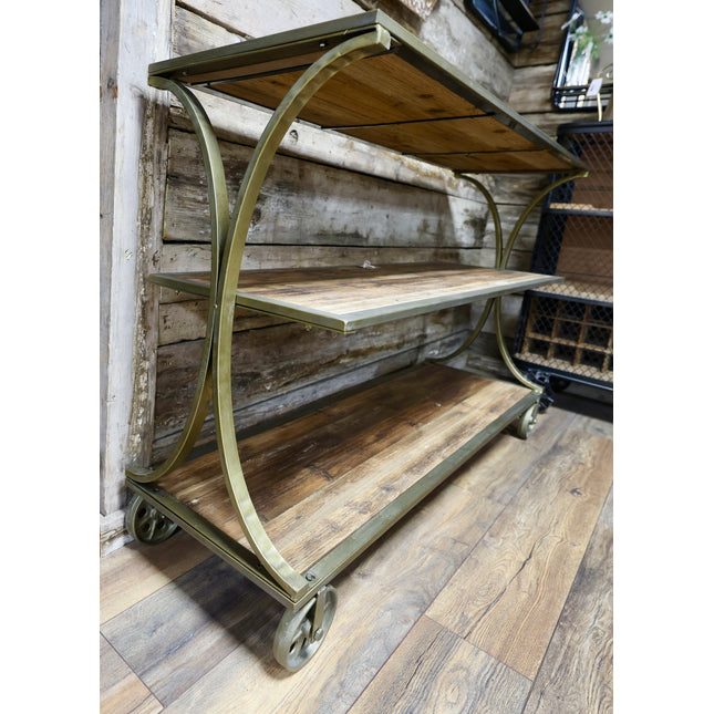 Home shelving trolley on wheels - uk