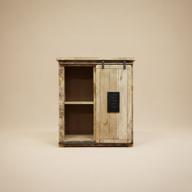 Wood storage cabinet with drawers - Elderflower Lane