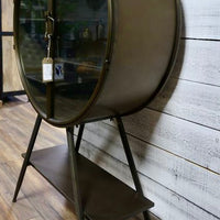 Metal & Glass home storage cabinet uk - Elderflower Lane