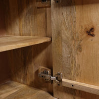 Iron & wood storage cabinet - Elderflower  Lane