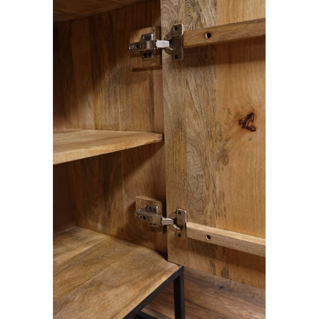 Iron & wood storage cabinet - Elderflower  Lane