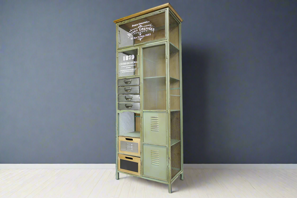 Tall metal cabinet deals
