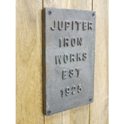 Industrial iron & wood wine storage cabinet - Back in stock May