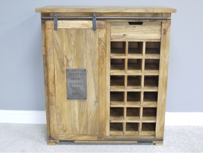 Wine storage credenza deals